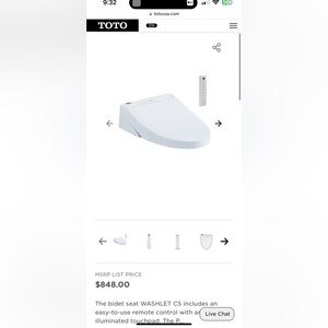 Toto C5 Washlet
